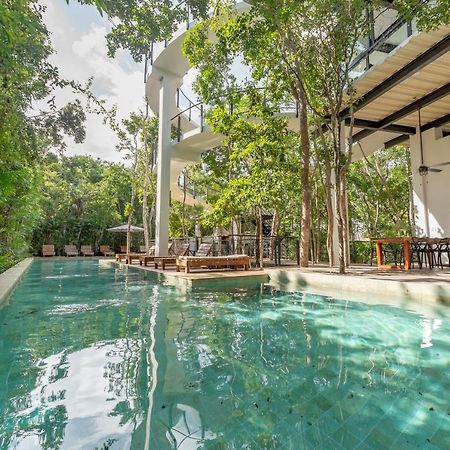 Casa Chiit Villa Tulum Pueblo Buitenkant foto
