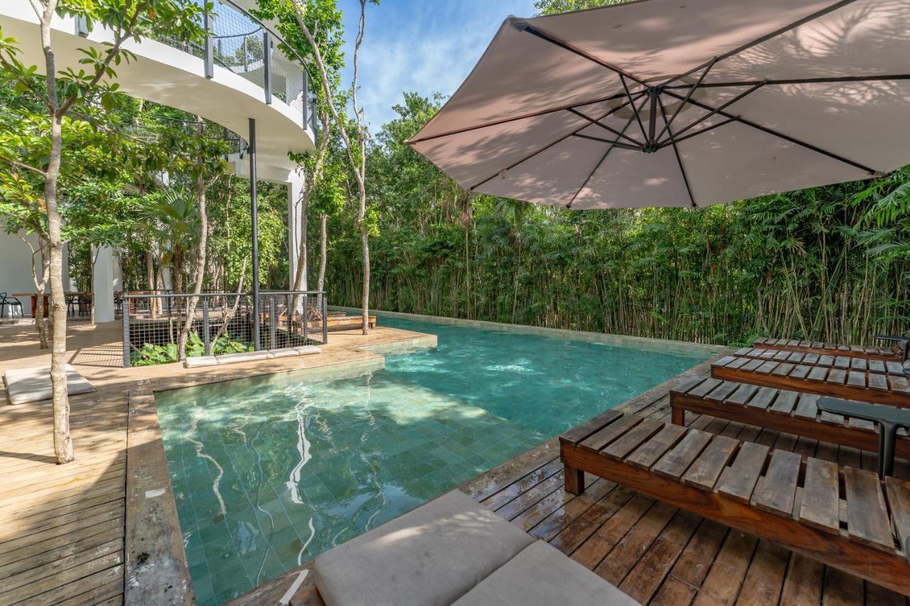 Casa Chiit Villa Tulum Pueblo Buitenkant foto