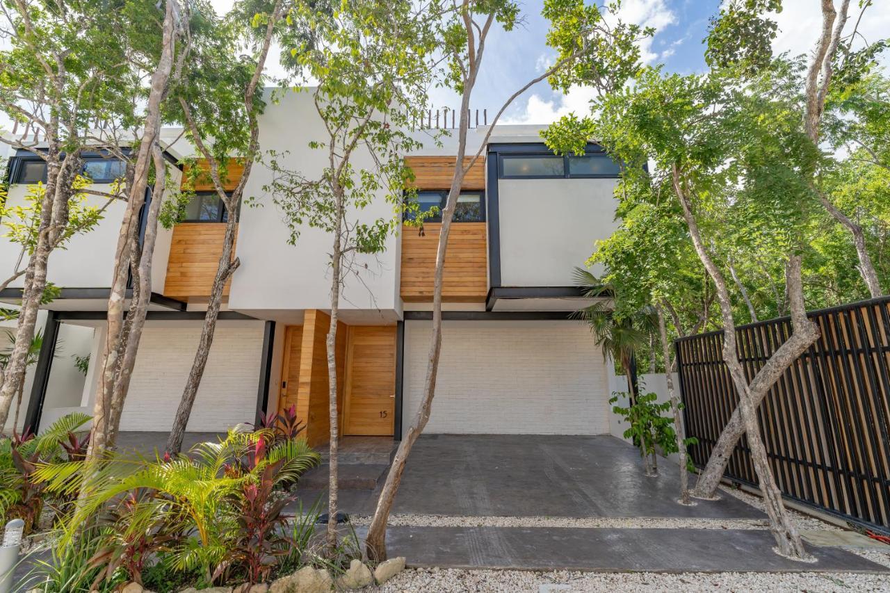 Casa Chiit Villa Tulum Pueblo Buitenkant foto