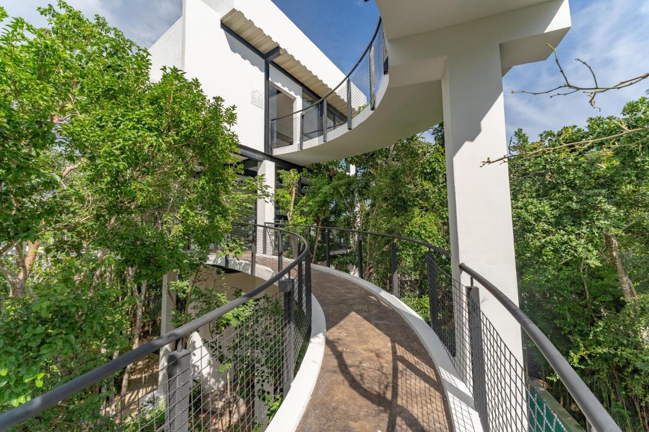 Casa Chiit Villa Tulum Pueblo Buitenkant foto