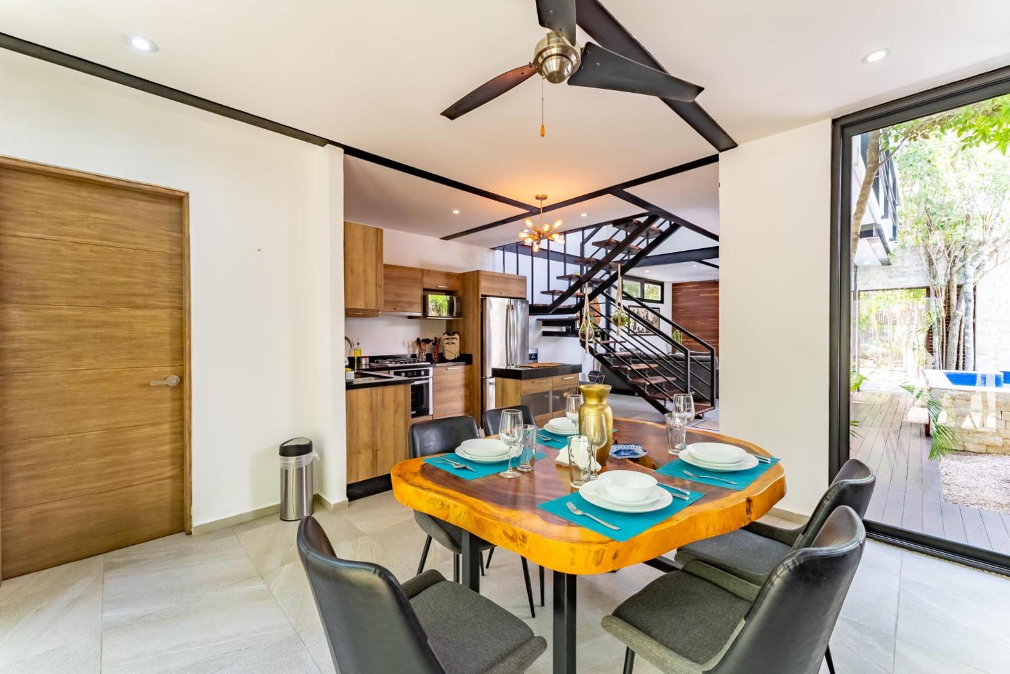 Casa Chiit Villa Tulum Pueblo Buitenkant foto