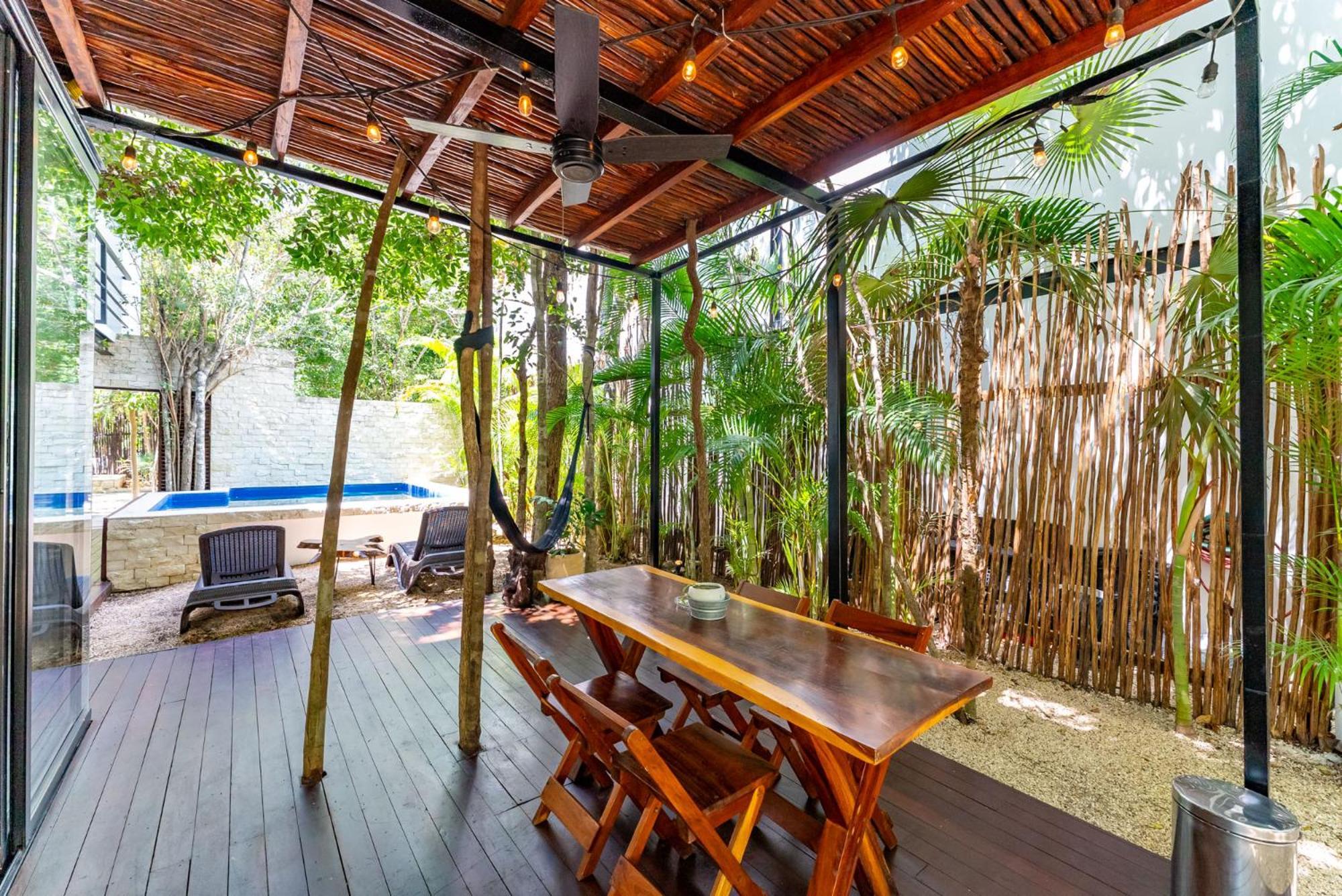 Casa Chiit Villa Tulum Pueblo Buitenkant foto