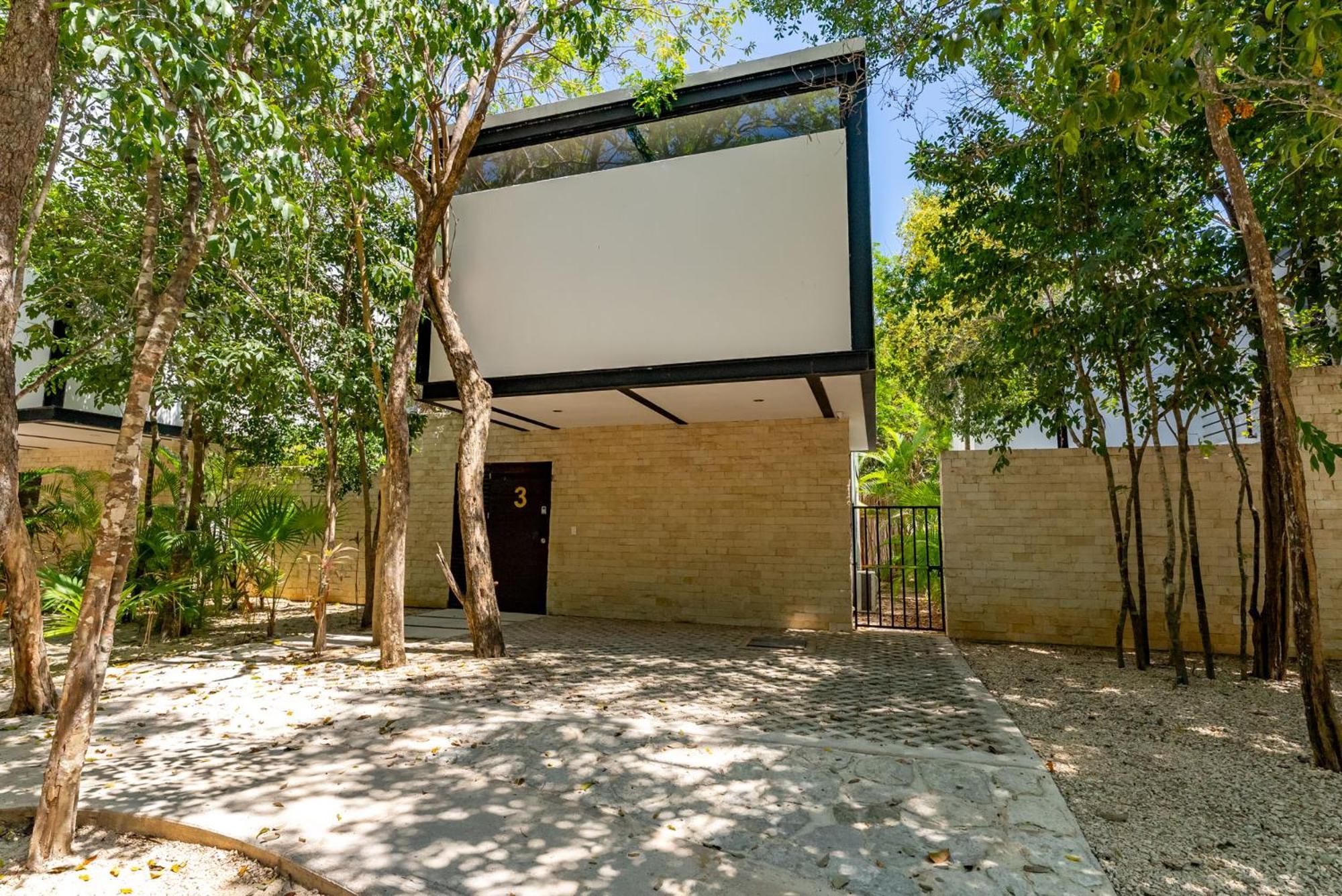 Casa Chiit Villa Tulum Pueblo Buitenkant foto