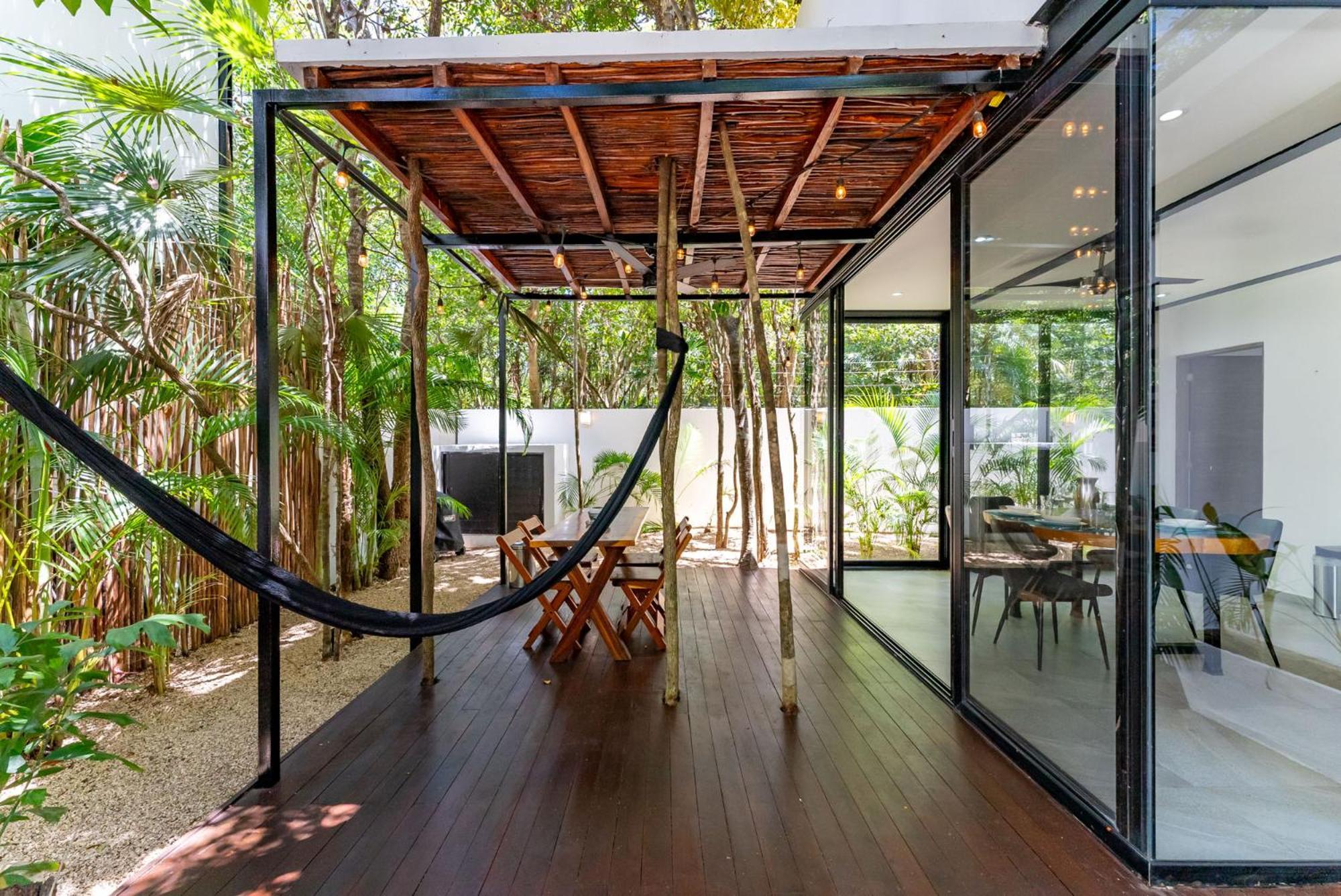 Casa Chiit Villa Tulum Pueblo Buitenkant foto