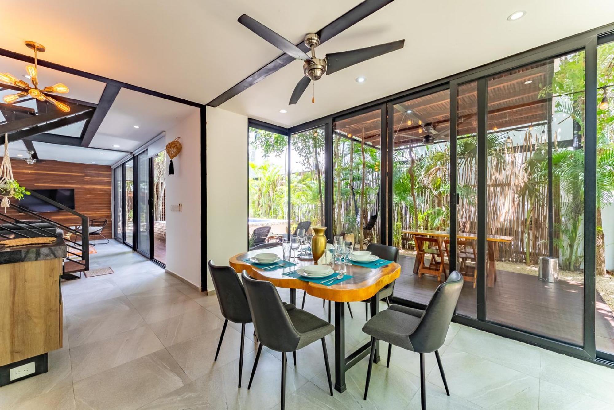 Casa Chiit Villa Tulum Pueblo Buitenkant foto