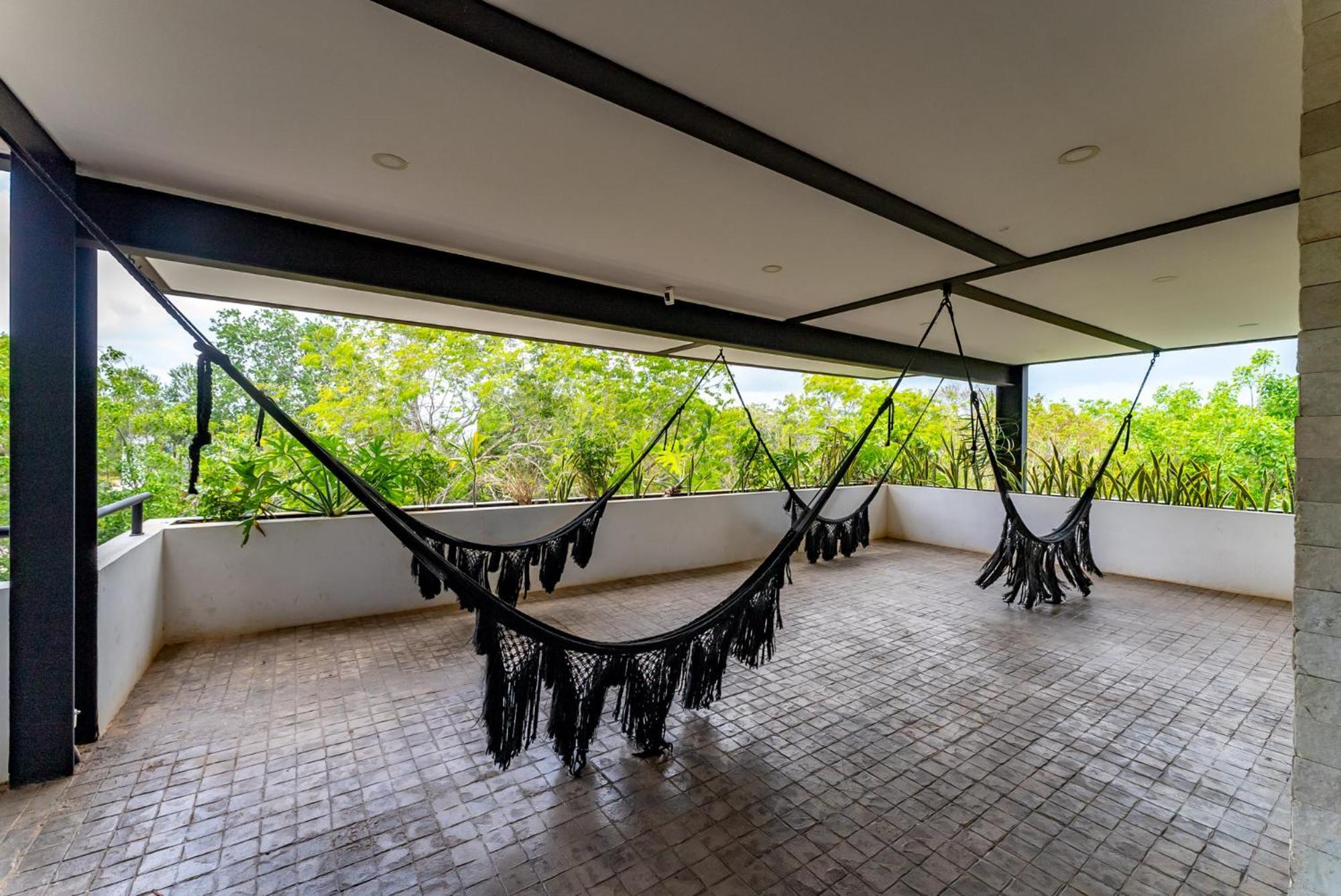 Casa Chiit Villa Tulum Pueblo Buitenkant foto