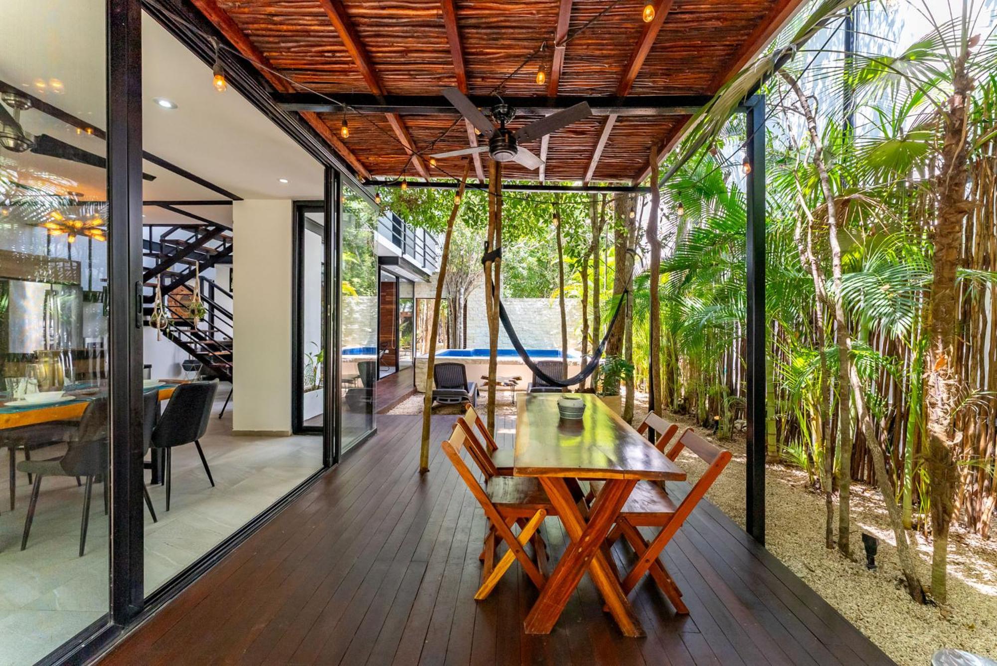 Casa Chiit Villa Tulum Pueblo Buitenkant foto
