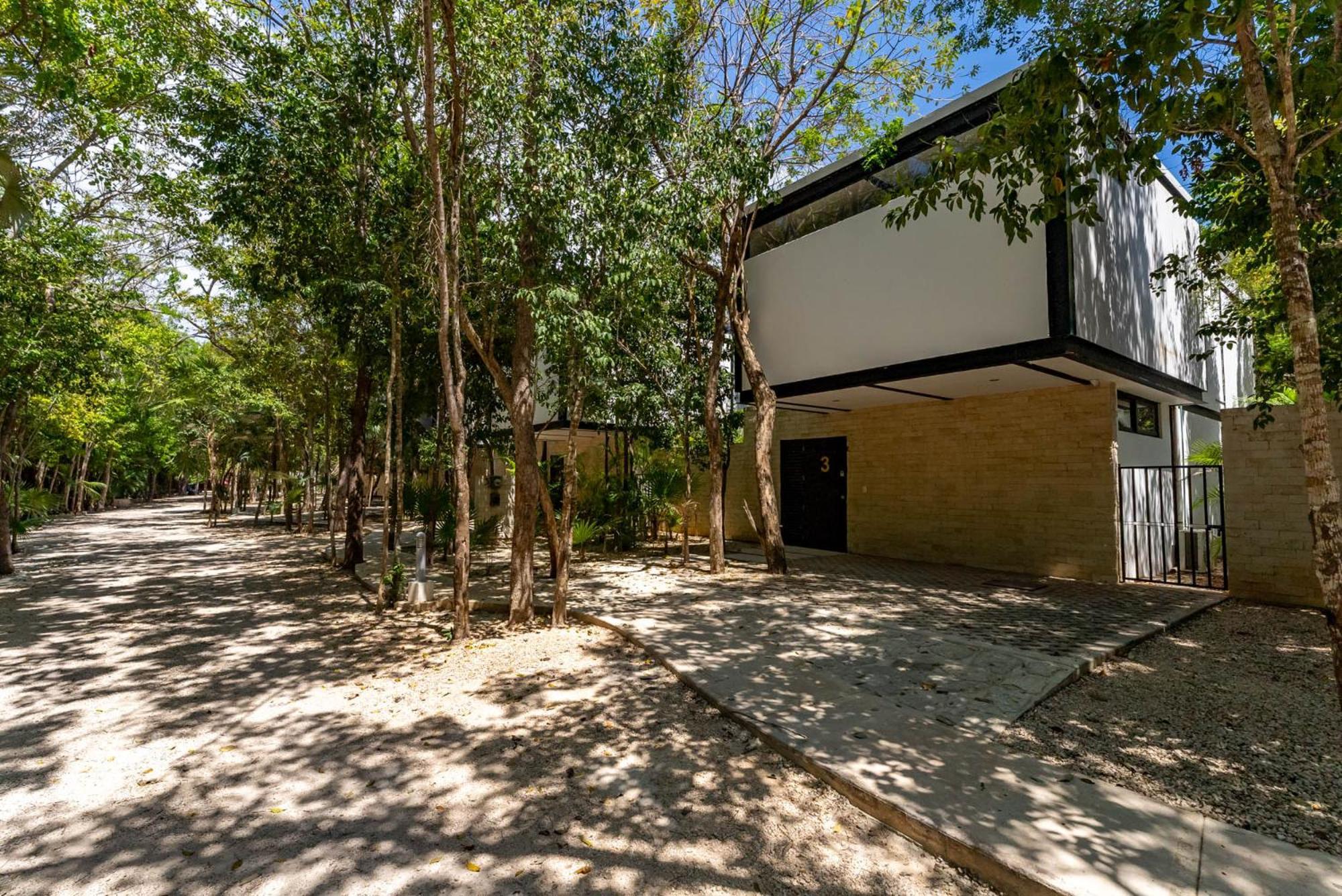 Casa Chiit Villa Tulum Pueblo Buitenkant foto